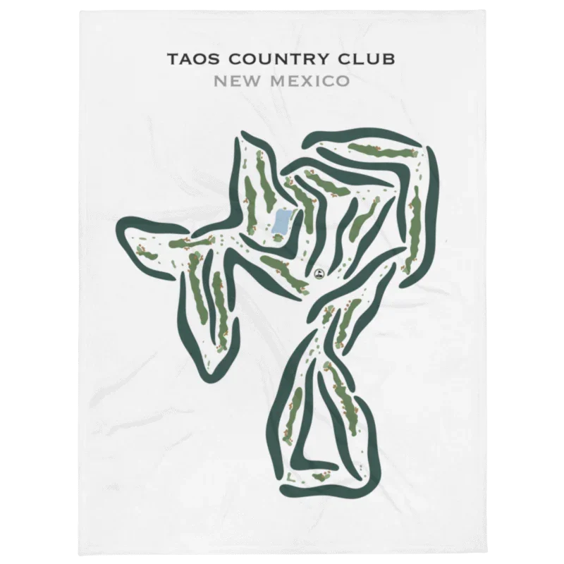Taos Country Club, New Mexico - Printed Golf Courses