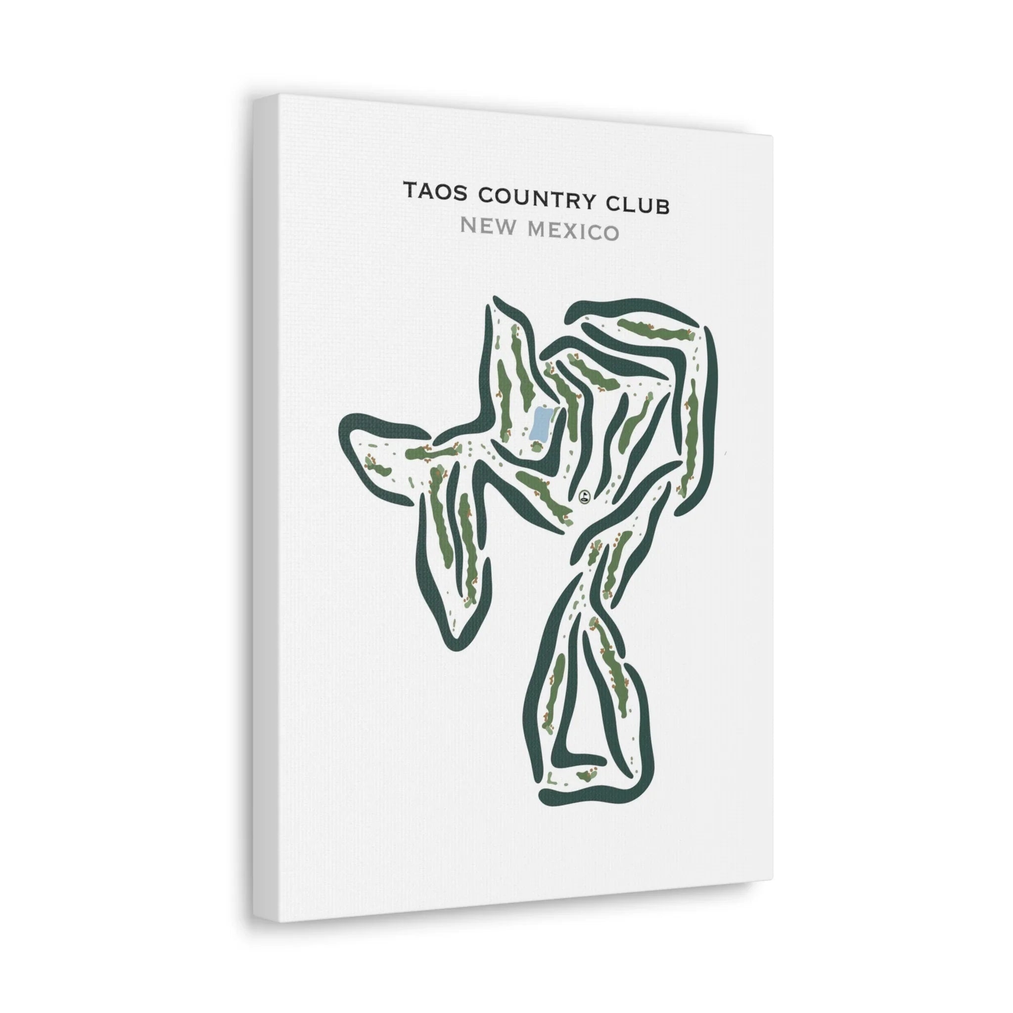 Taos Country Club, New Mexico - Printed Golf Courses