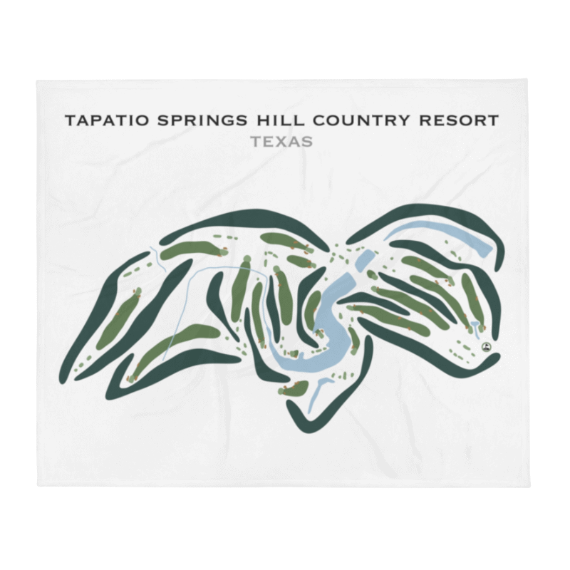 Tapatio Springs Hill Country Resort, Texas - Printed Golf Courses