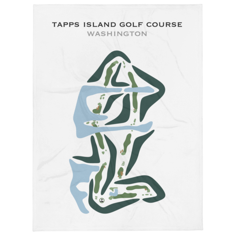 Tapps Island Golf Course, Washington - Printed Golf Courses
