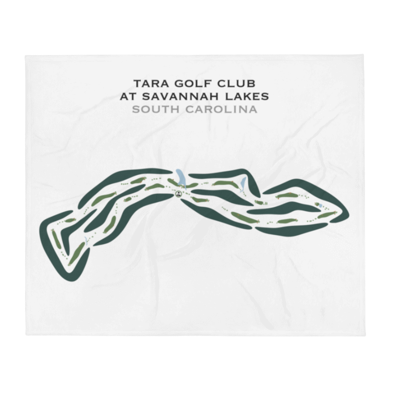 Tara Golf Club at Savannah Lakes, South Carolina - Printed Golf Courses