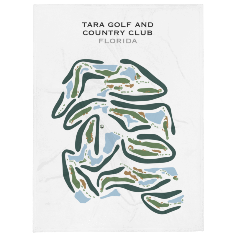Tara Golf & Country Club, Florida - Printed Golf Courses