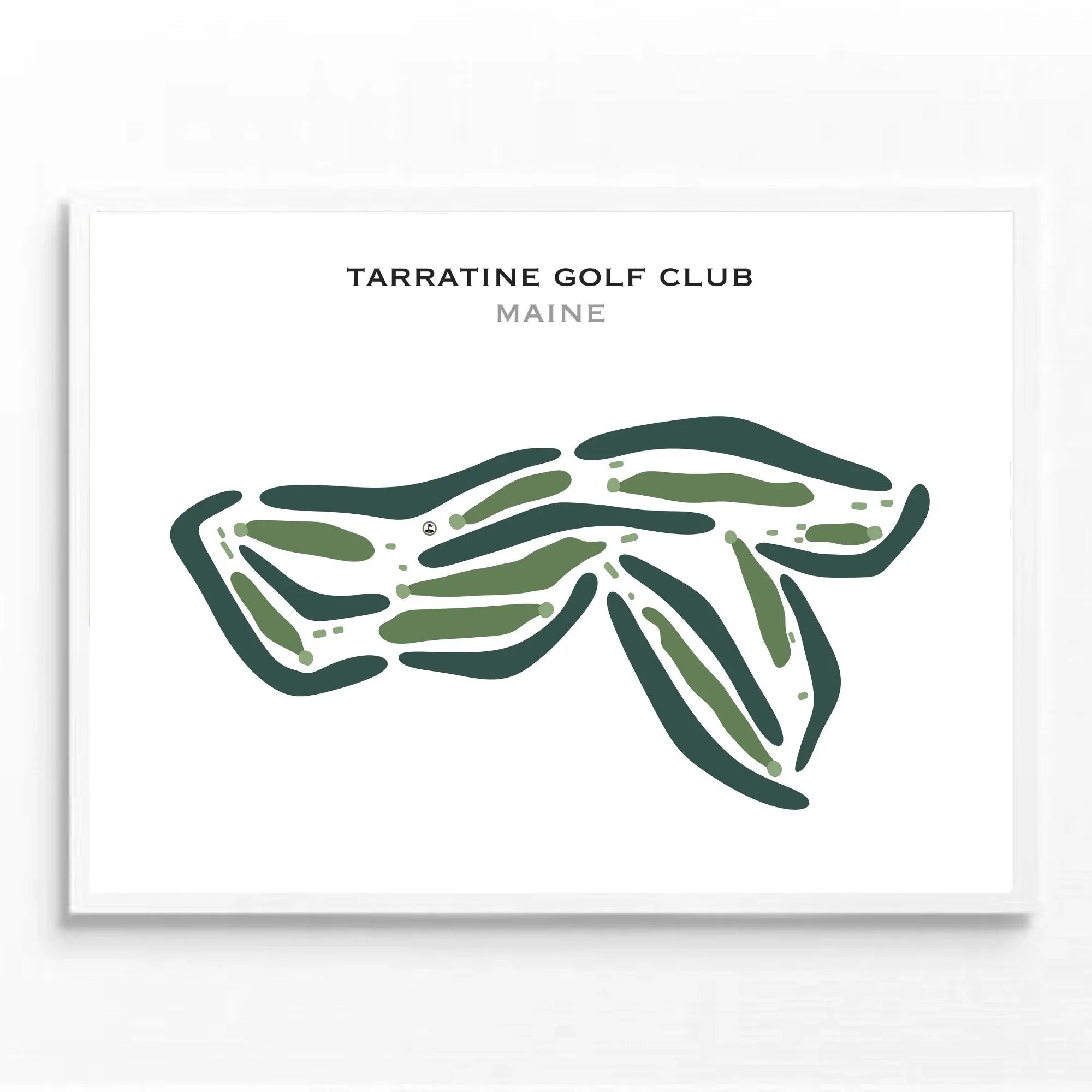 Tarratine Golf Club, Maine - Printed Golf Courses