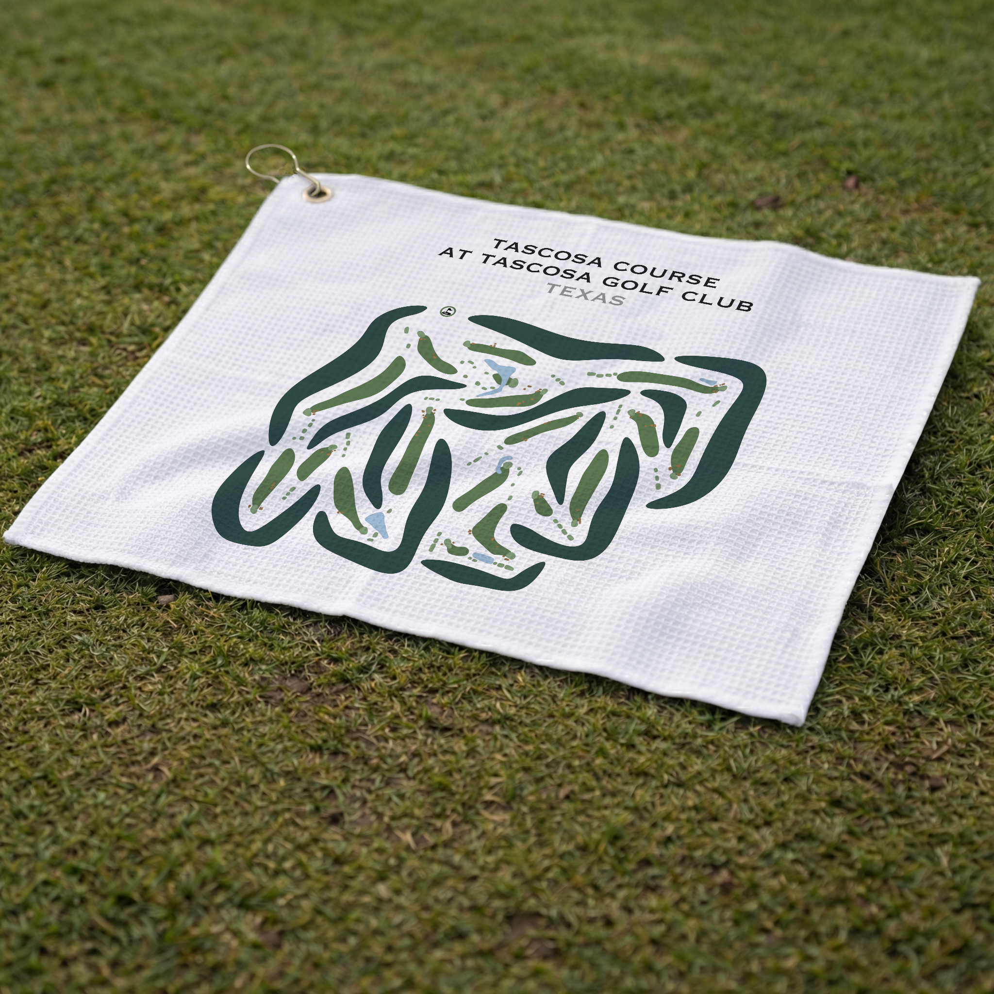 Tascosa Course at Tascosa Golf Club, Texas - Printed Golf Courses