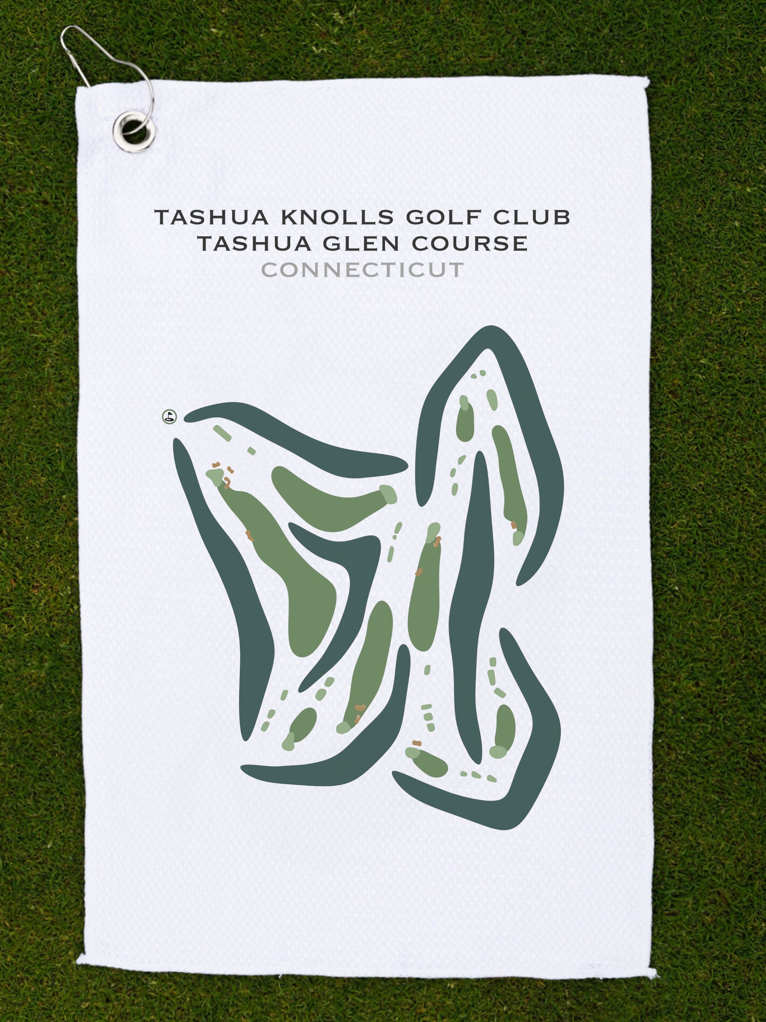 Tashua Knolls Golf Club - Tashua Glen Course, Connecticut - Printed Golf Courses