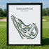 Tavistock Country Club, New Jersey - Printed Golf Courses