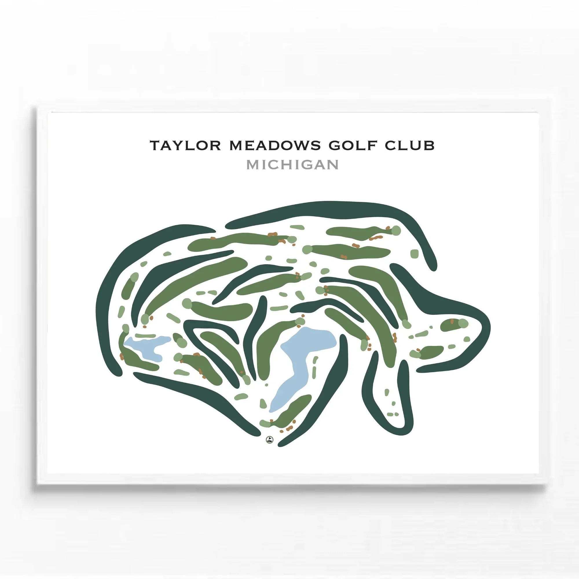 Taylor Meadows Golf Club, Michigan - Printed Golf Courses