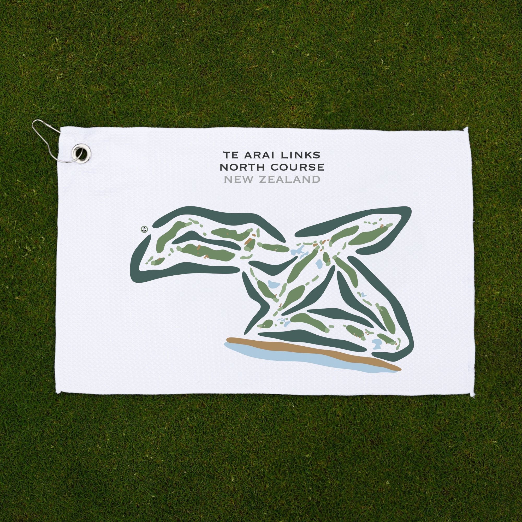 Te Arai Links - North Course, New Zealand - Printed Golf Courses