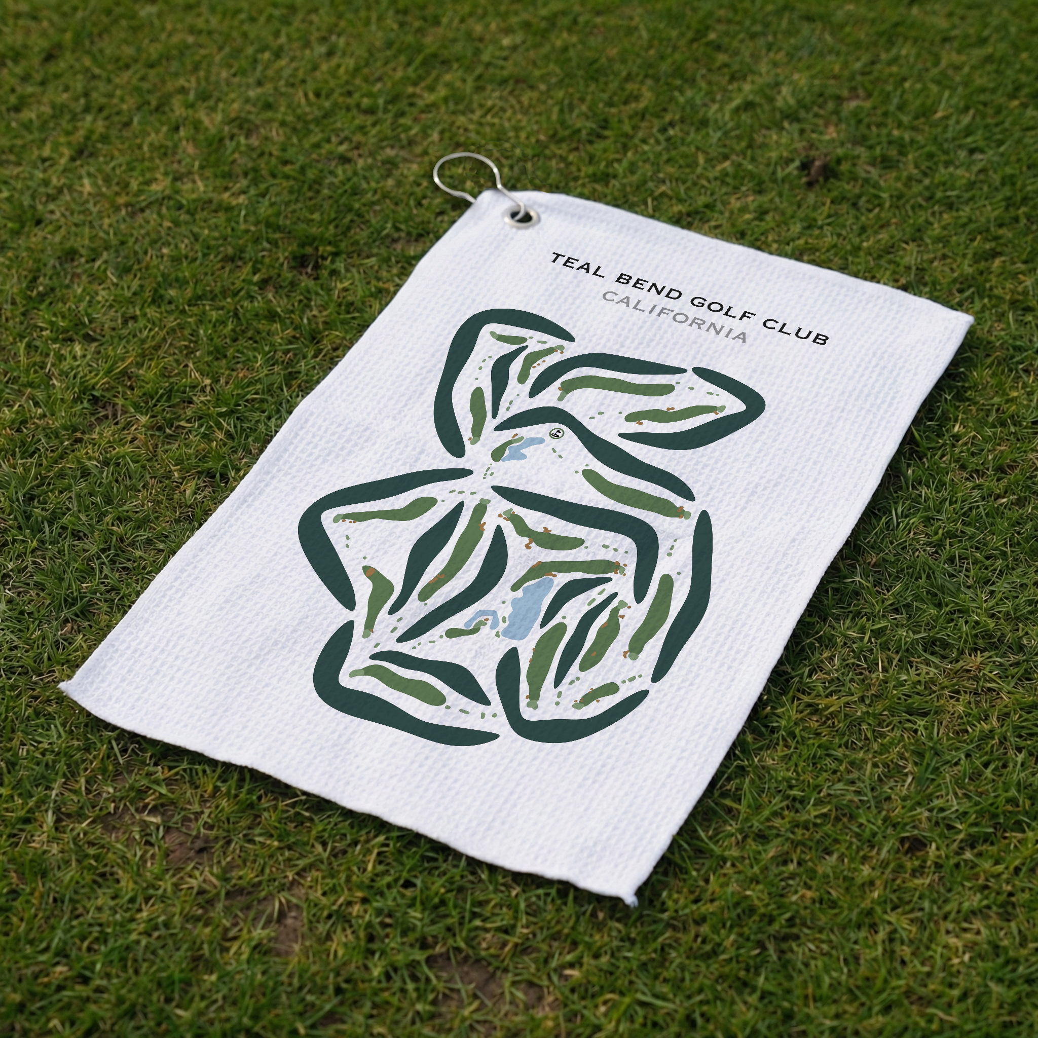 Teal Bend Golf Club, California - Printed Golf Courses