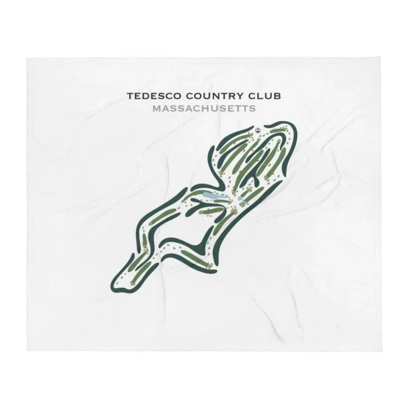 Tedesco Country Club, Massachusetts - Printed Golf Courses