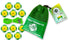 Tee Claw (10) Pack: Green-Yellow Green & Yellow
