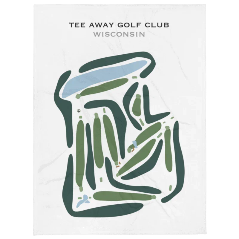Tee Away Golf Club, Wisconsin - Printed Golf Courses