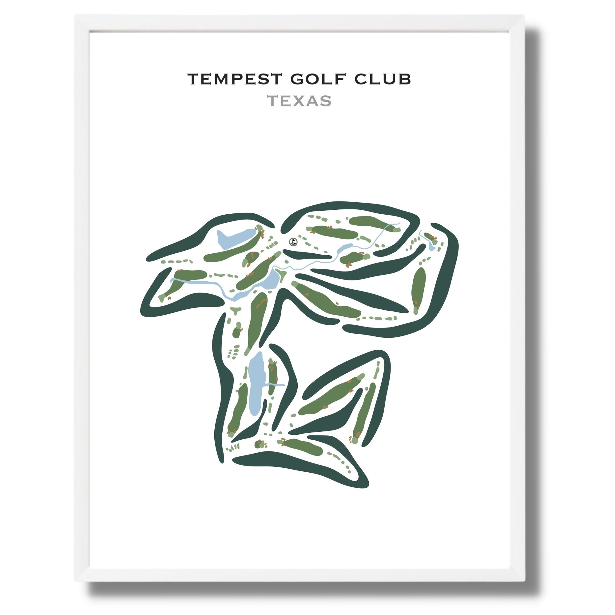 Tempest Golf Club, Texas - Printed Golf Courses