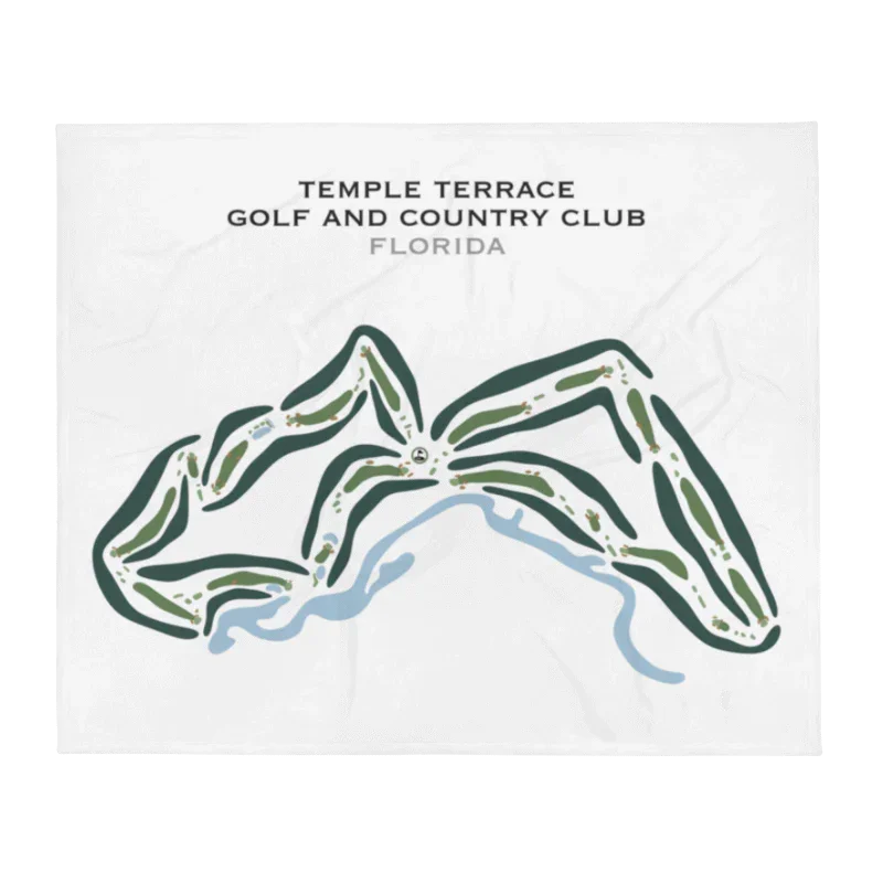 Temple Terrace Golf and Country Club, Florida - Printed Golf Courses