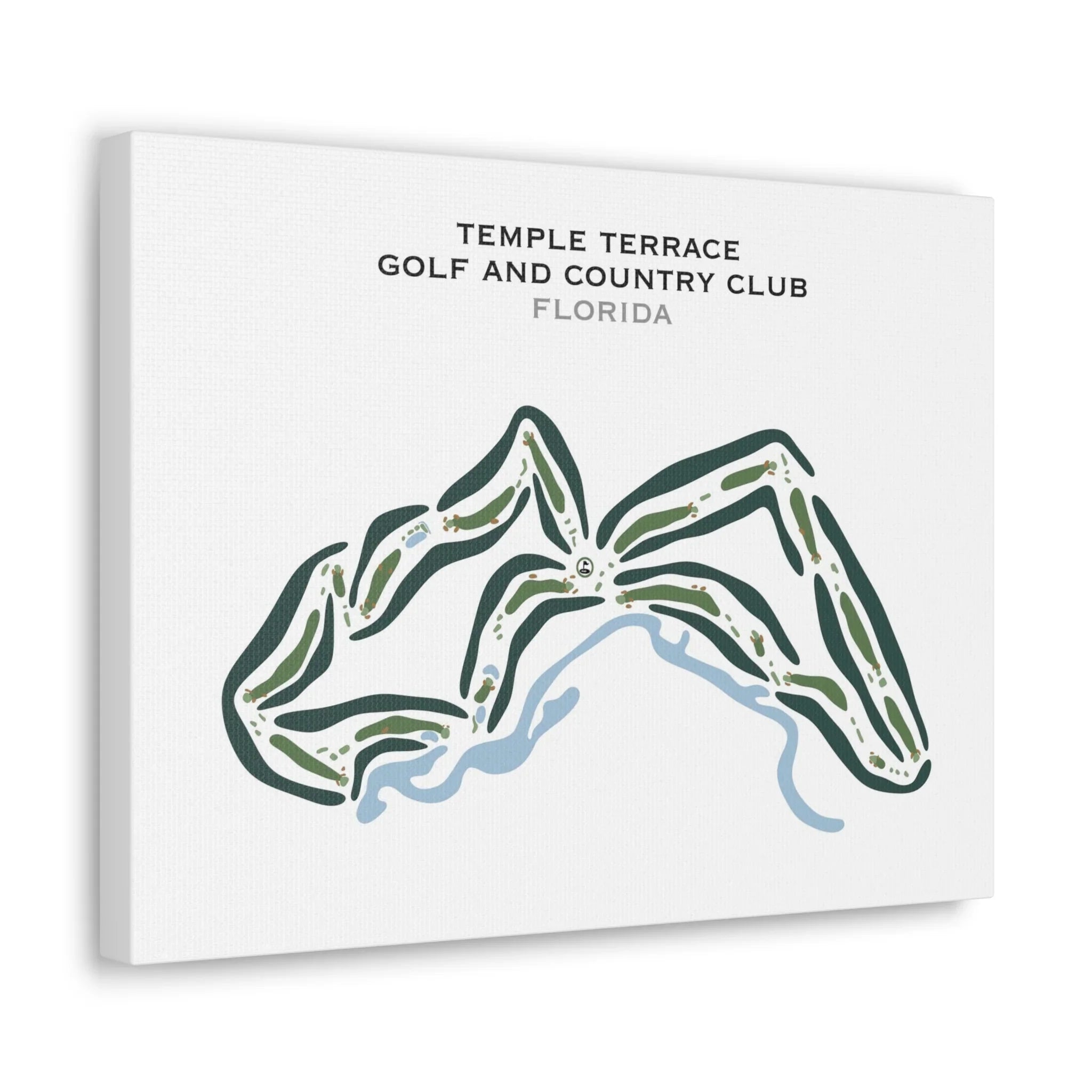 Temple Terrace Golf and Country Club, Florida - Printed Golf Courses