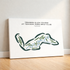 Tenison Glen Course at Tenison Park Golf Club, Texas - Printed Golf Courses