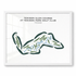 Tenison Glen Course at Tenison Park Golf Club, Texas - Printed Golf Courses