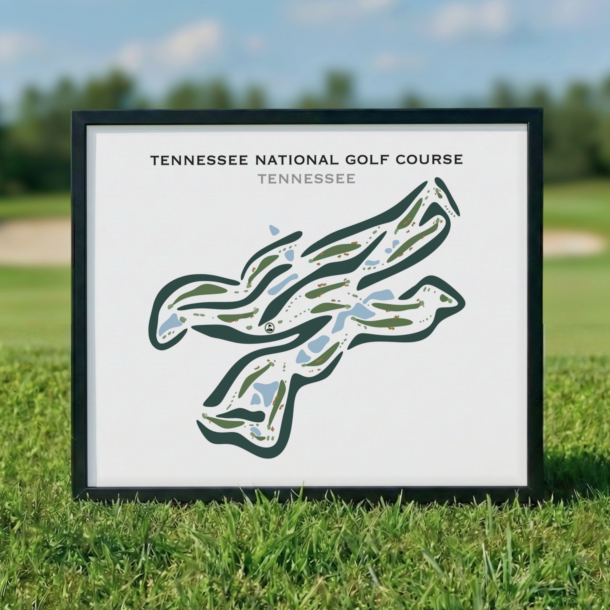 Tennessee National Golf Course, Loudon, Tennessee - Printed Golf Courses