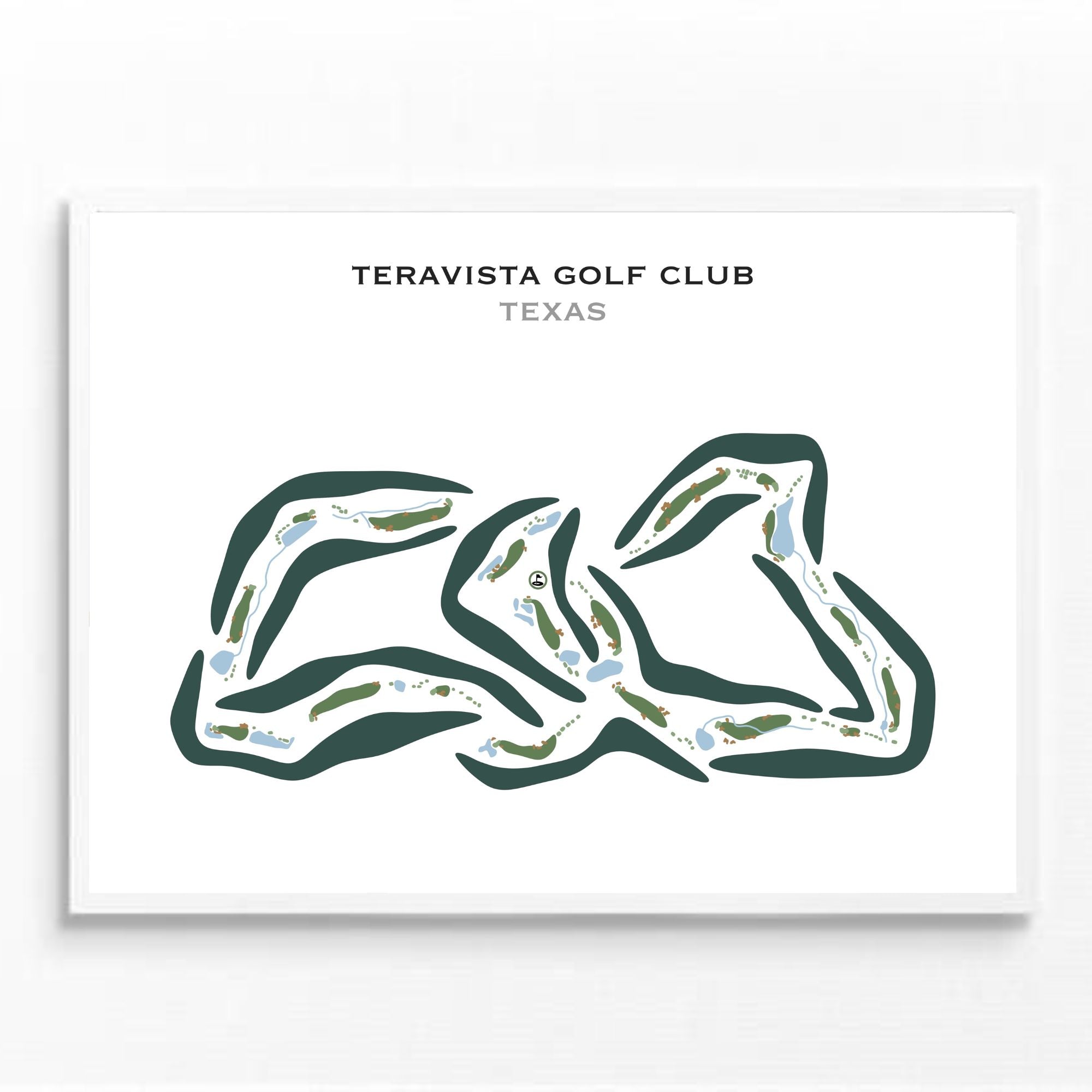 Teravista Golf Club, Texas - Printed Golf Courses
