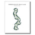 Terrace Bluff Golf Club, Michigan - Printed Golf Course