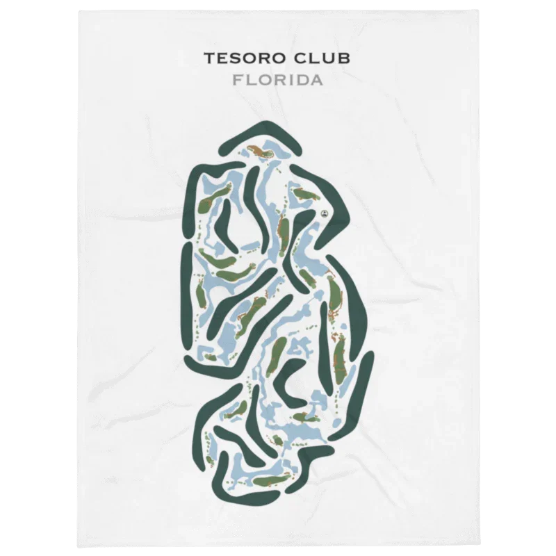 Tesoro Club, Florida - Printed Golf Courses