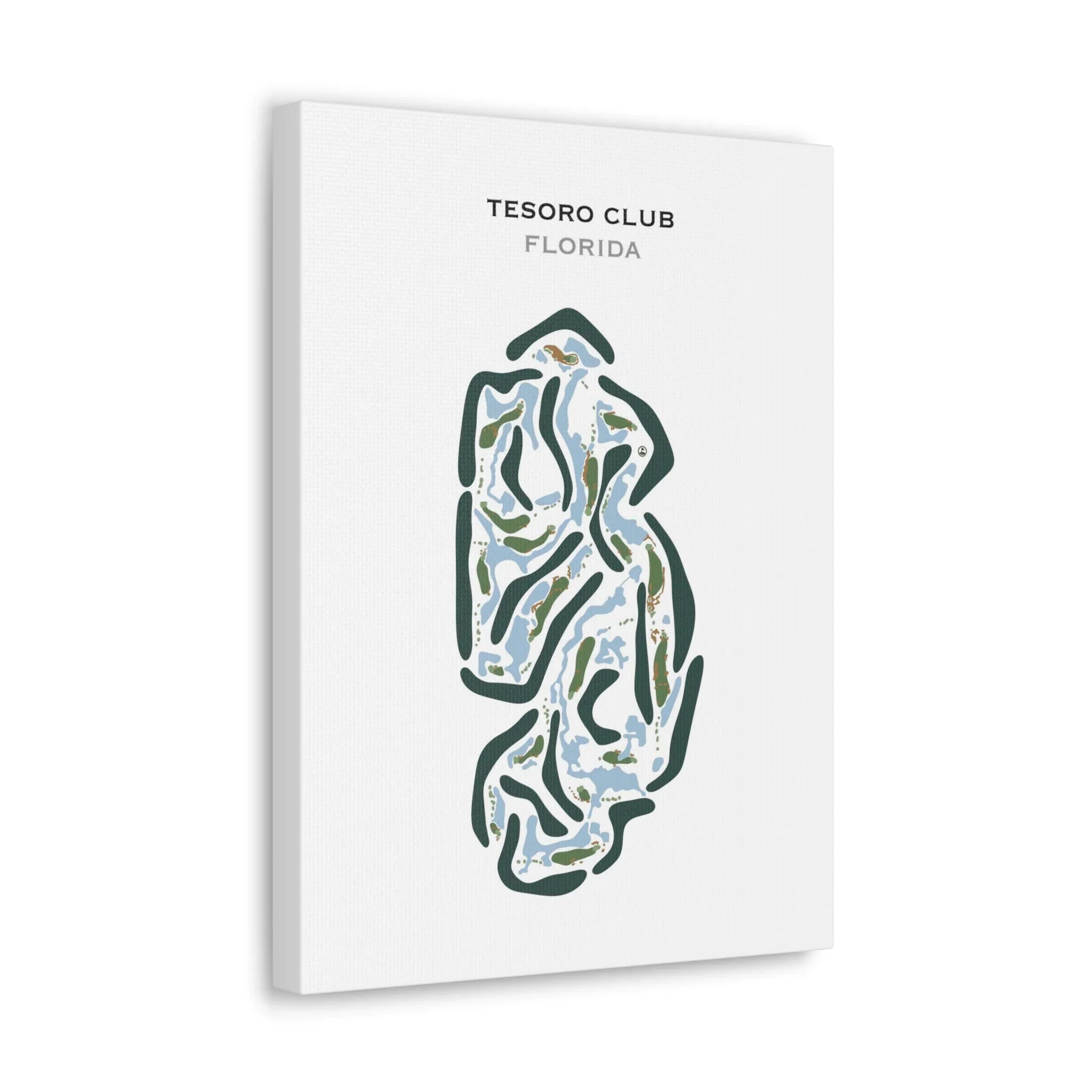Tesoro Club, Florida - Printed Golf Courses