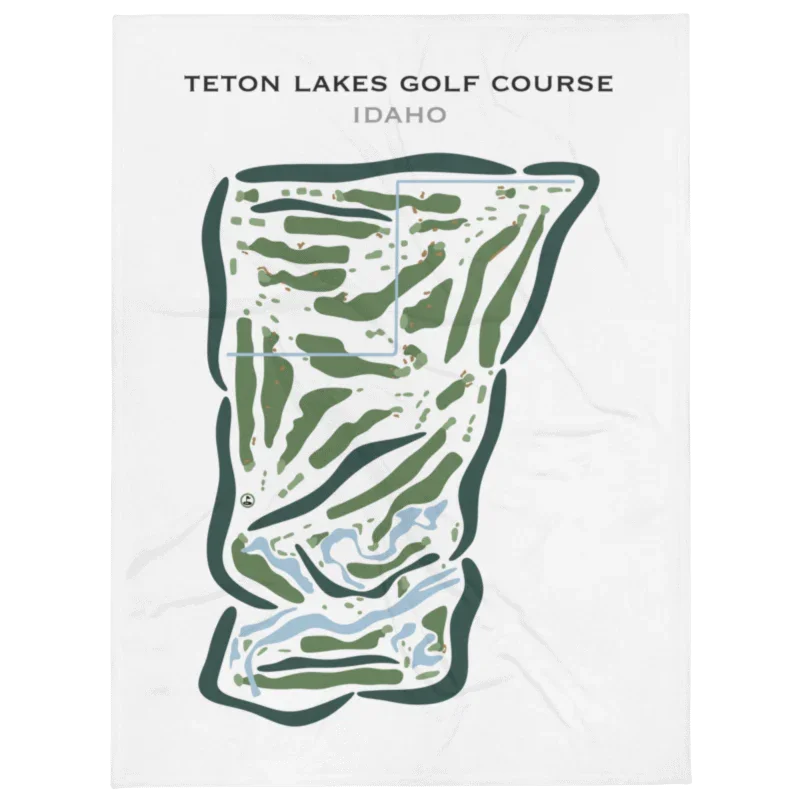 Teton Lakes, Idaho - Printed Golf Courses