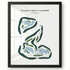 Texas 9 Golf Course, Texas - Printed Golf Courses