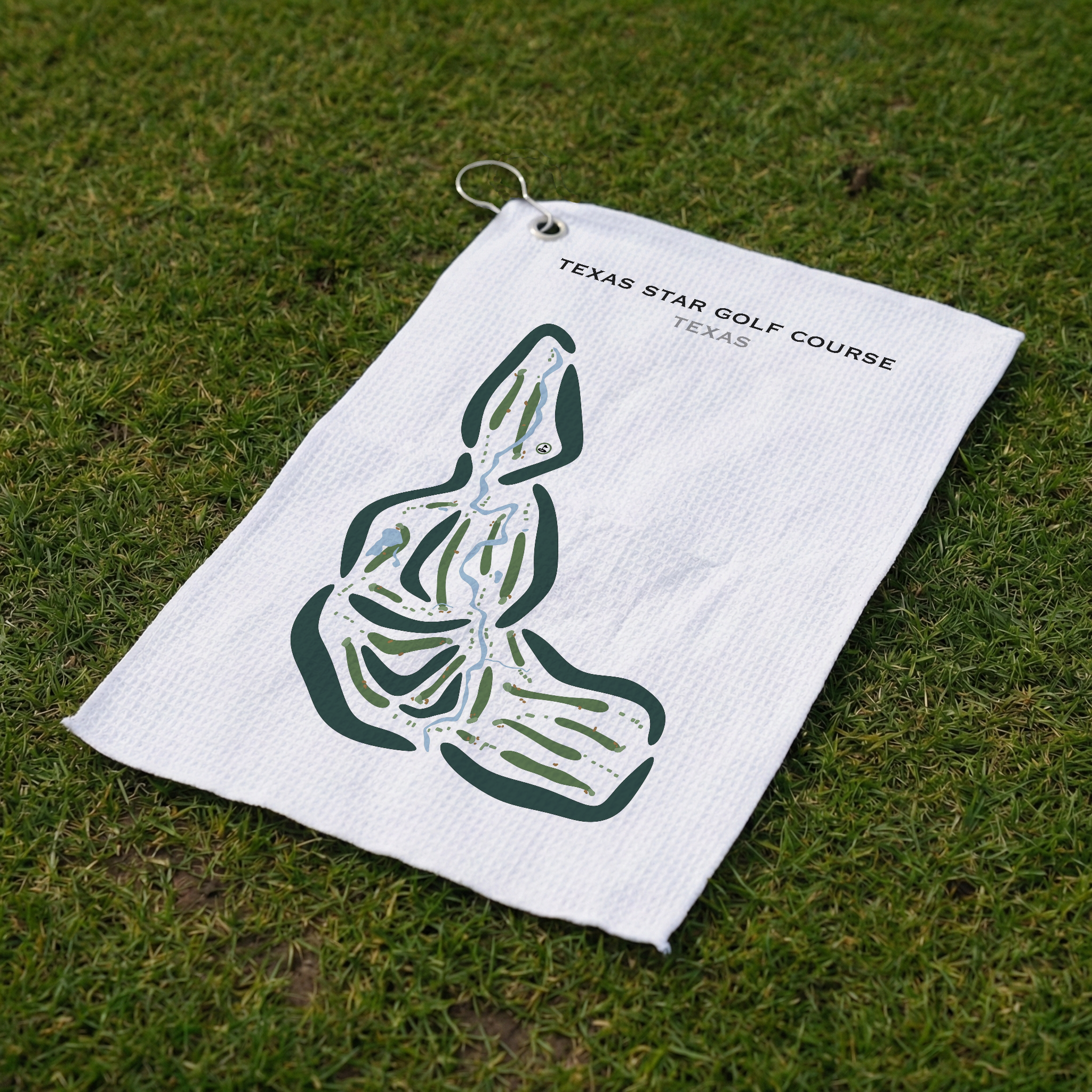 Texas Star Golf Course, Texas - Printed Golf Courses