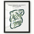 Texas Woman's University Golf Course, Texas - Printed Golf Courses