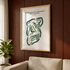 Texas Woman's University Golf Course, Texas - Printed Golf Courses