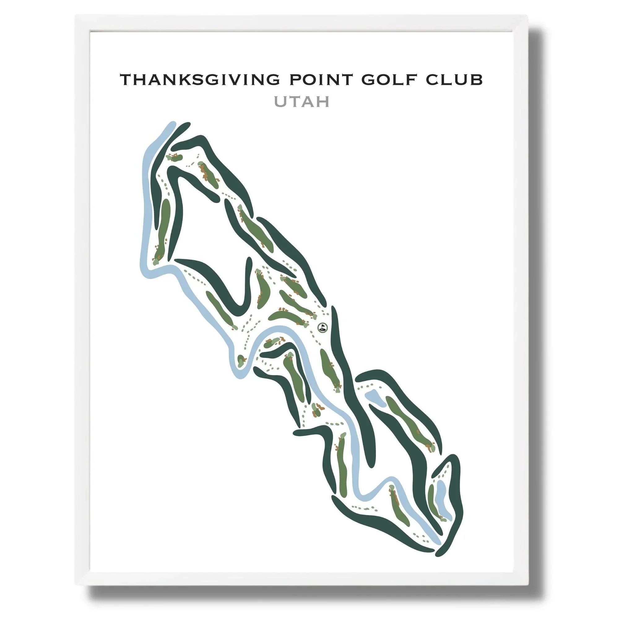 Thanksgiving Point Golf Club, Utah - Printed Golf Courses