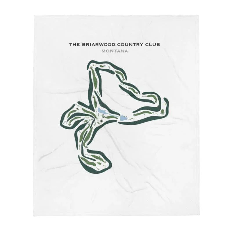 The Briarwood Country Club, Montana - Printed Golf Courses