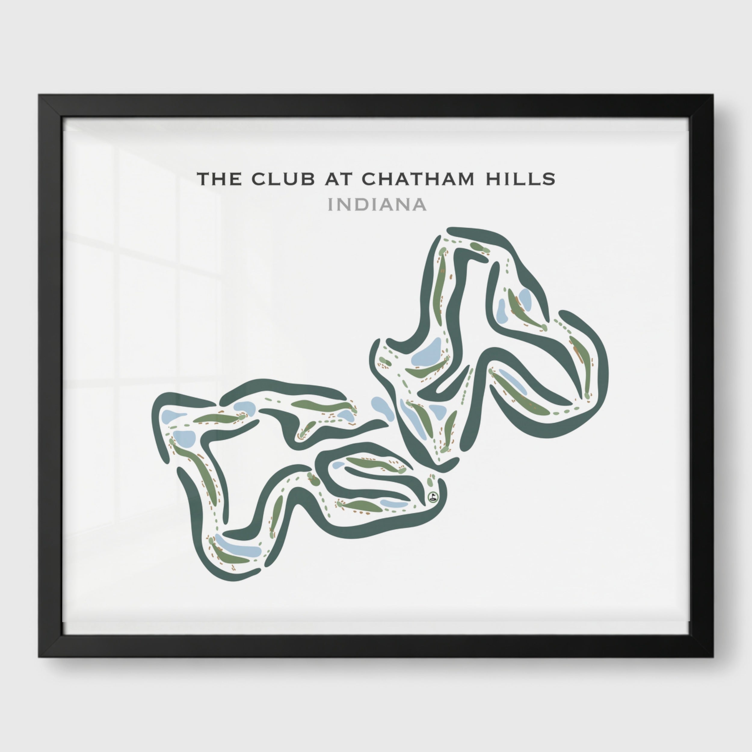 The Club at Chatham Hills, Indiana - Printed Golf Courses