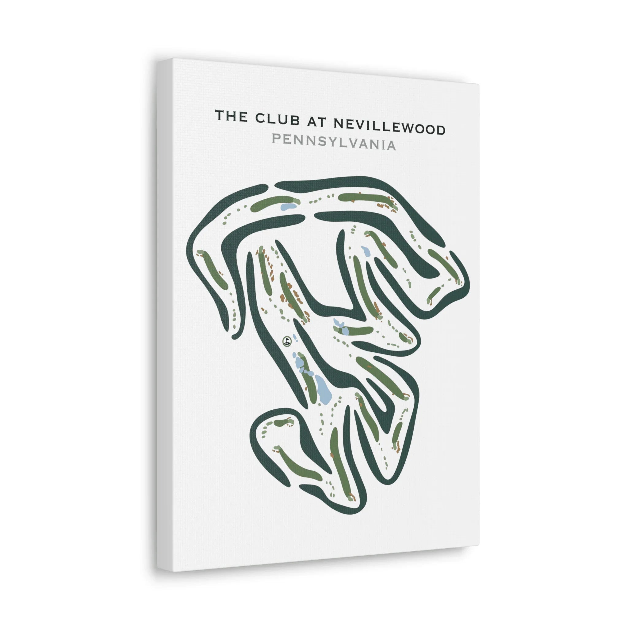 The Club at Nevillewood, Pennsylvania - Printed Golf Courses