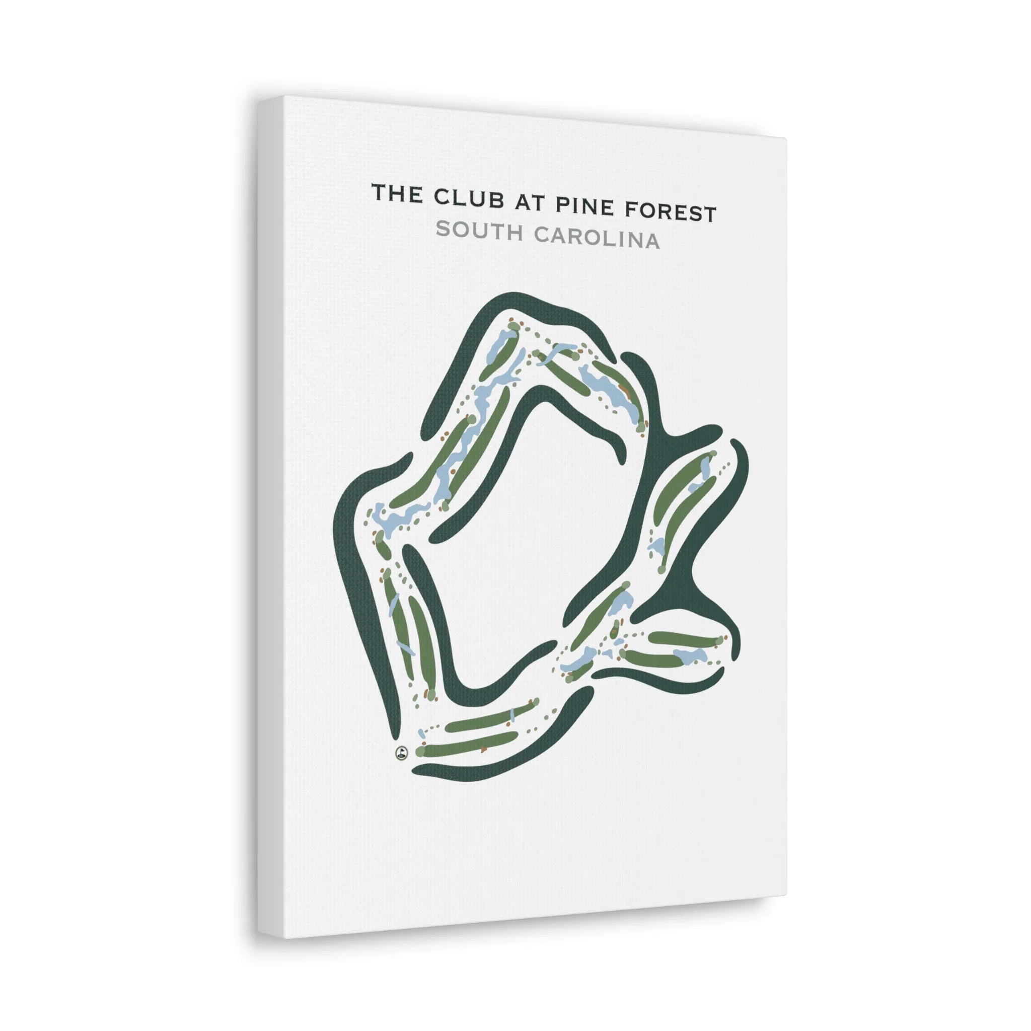 The Club at Pine Forest, South Carolina - Printed Golf Courses