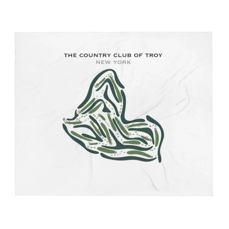 The Country Club Of Troy, New York - Printed Golf Courses