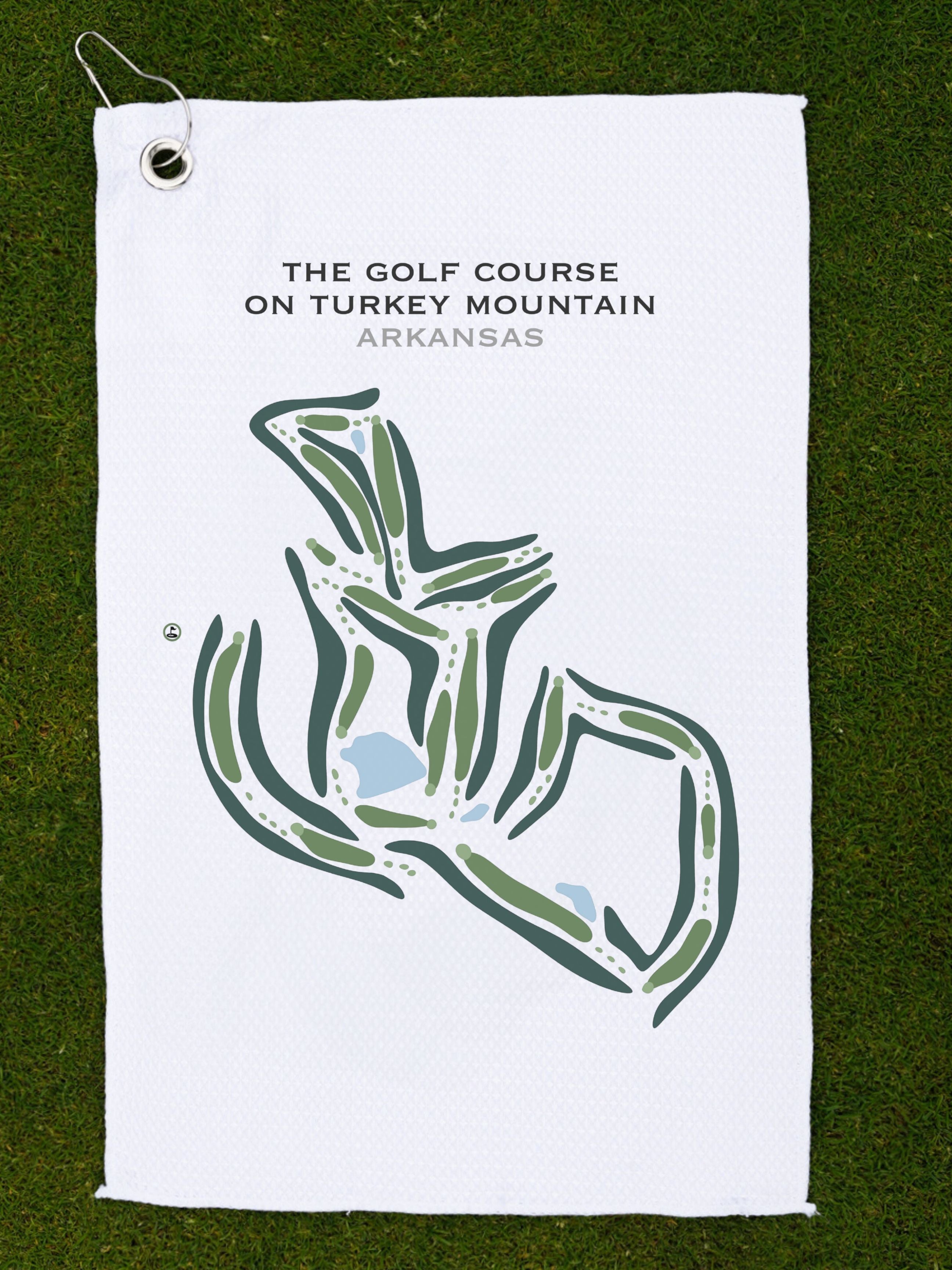 The Golf Course On Turkey Mountain, Arkansas - Printed Golf Courses