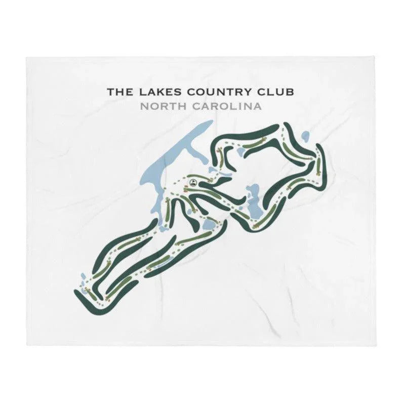 The Lakes Country Club, North Carolina - Printed Golf Courses