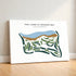 The Links at Spanish Bay, California - Printed Golf Courses