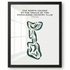 The North Course at The Golf Trails of The Woodlands Country Club, Texas - Printed Golf Courses
