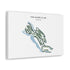 The River Club, Idaho - Printed Golf Courses