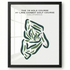 The 18 Hole Course at Lake Chabot Golf Course, California - Printed Golf Courses