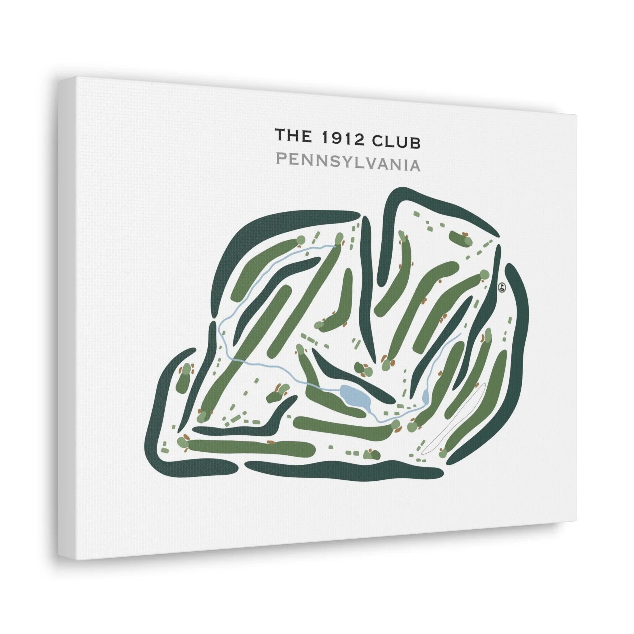 The 1912 Club, Pennsylvania - Printed Golf Courses