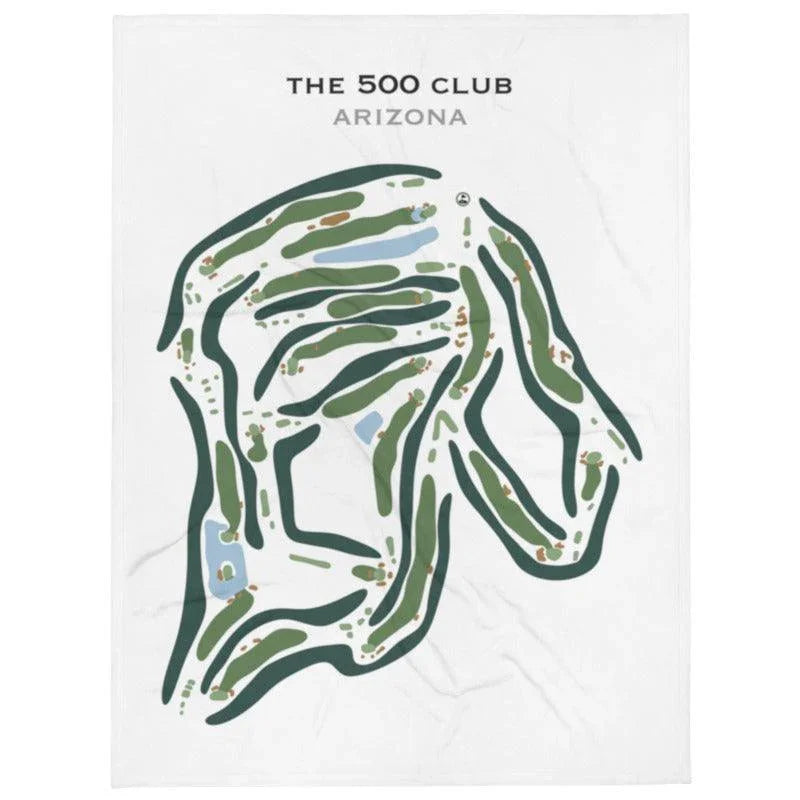The 500 Club, Arizona - Printed Golf Course