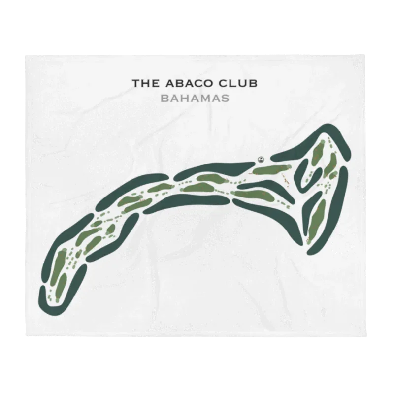 The Abaco Club, Bahamas - Printed Golf Courses