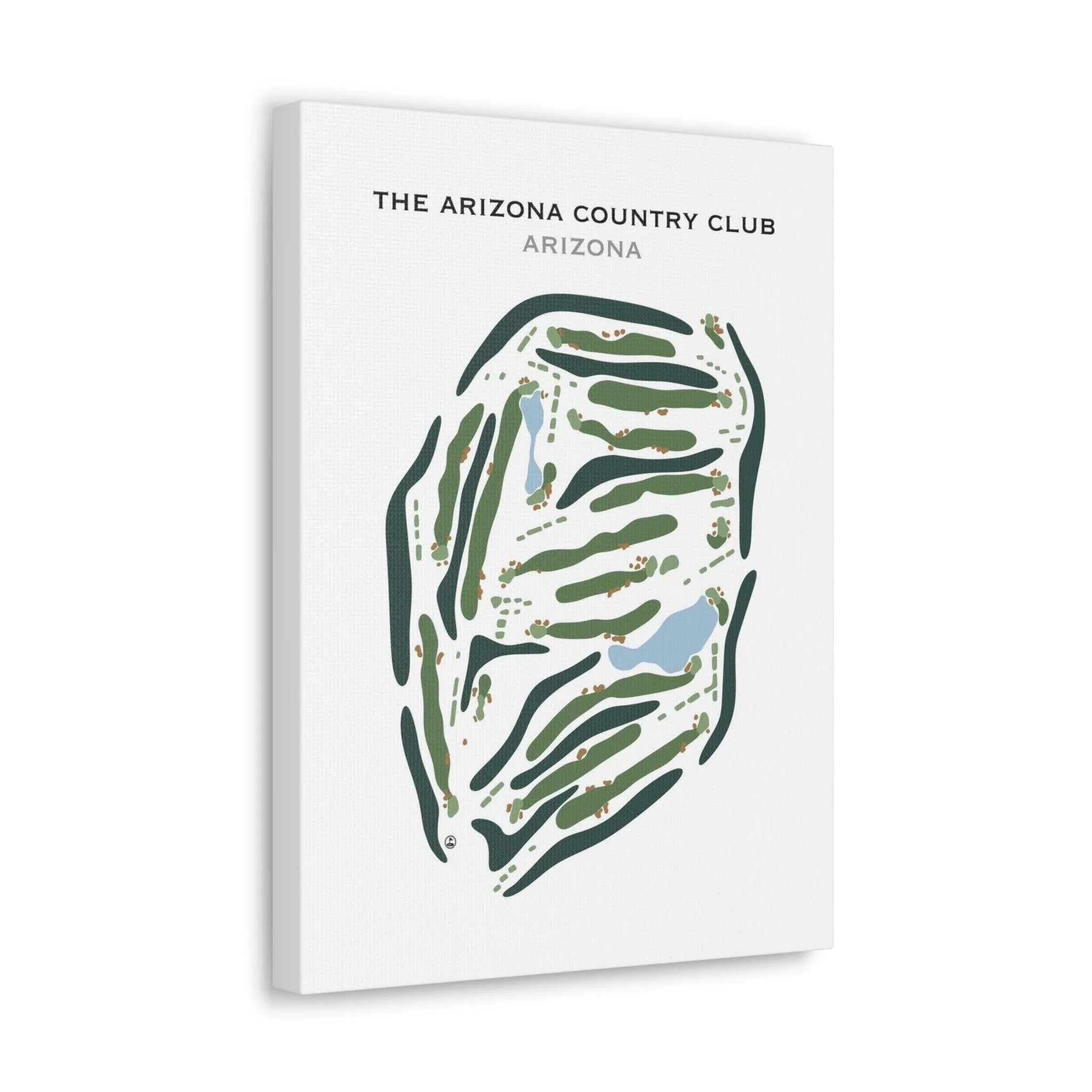 The Arizona Country Club, Arizona - Printed Golf Course