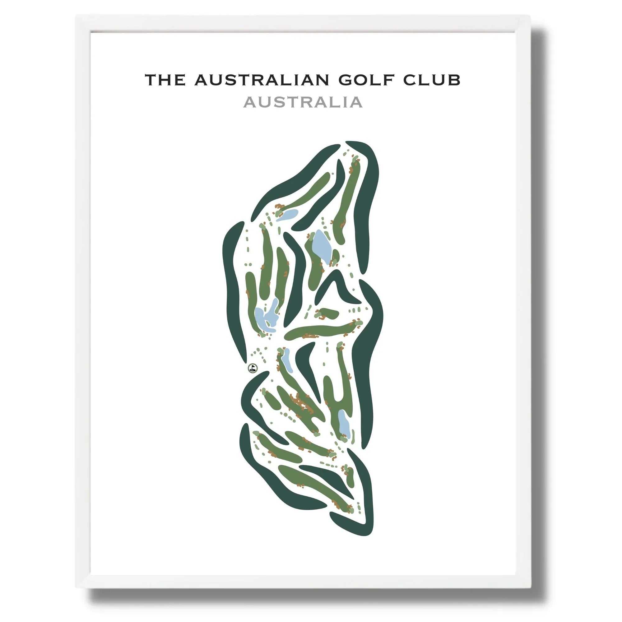The Australian Golf Club, Australia - Printed Golf Courses