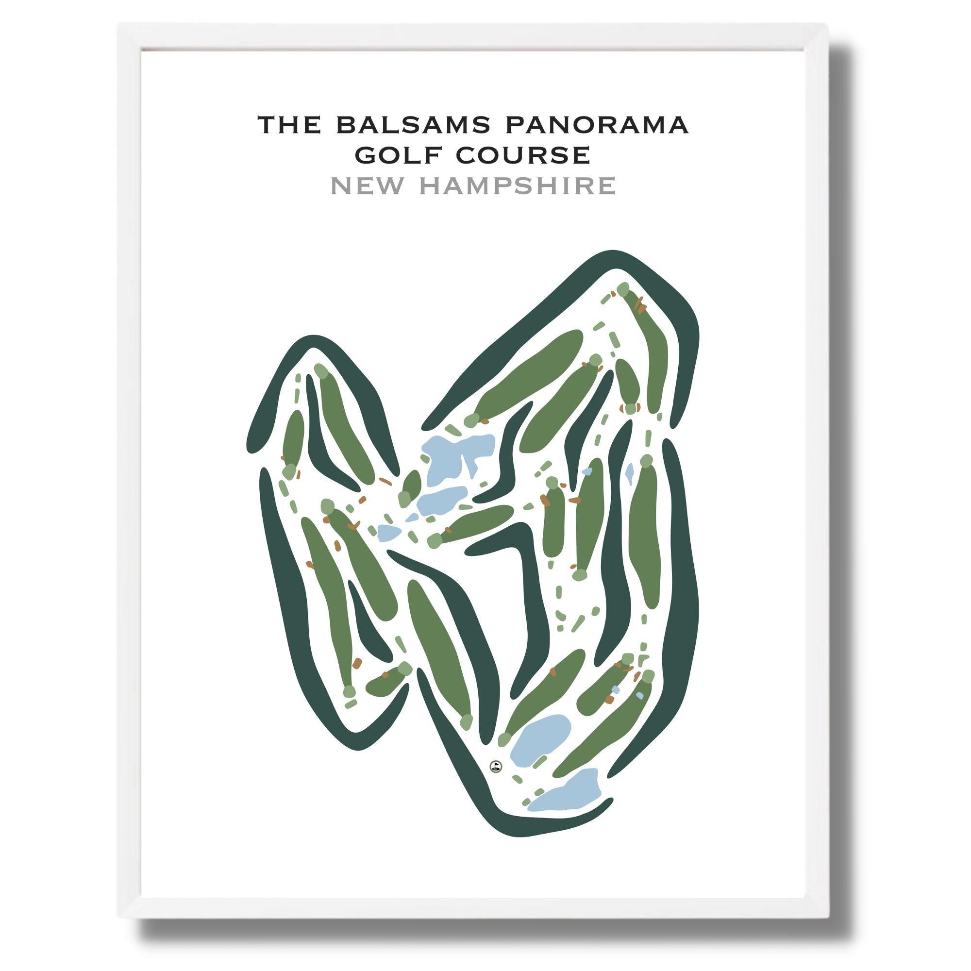 The Balsams Panorama Golf Course, New Hampshire - Printed Golf Courses