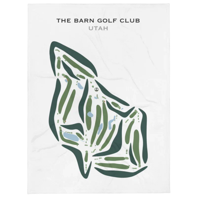 The Barn Golf Club, Pleasant View Utah - Printed Golf Courses